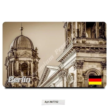 

Souvenir. Vinyl magnet "Berlin", Germany, (dimensions: 54x86mm). Free shipping.