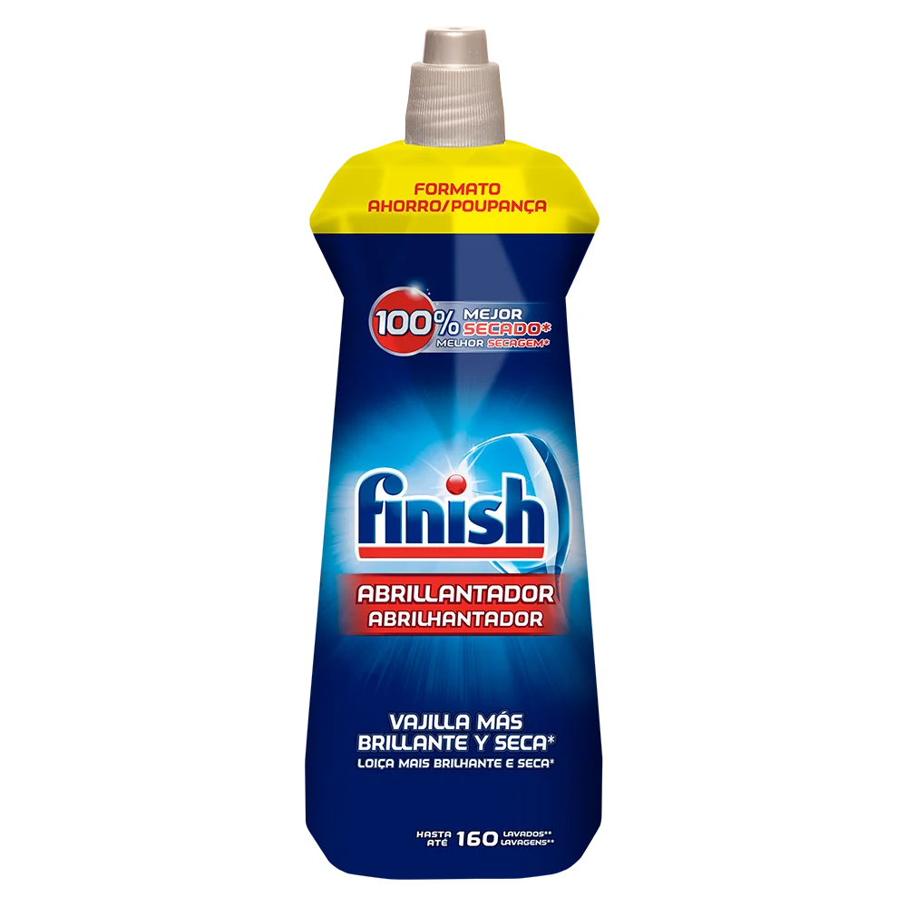 Finish Premium Kit: brightener 800ml+ Limpiamáquinas 250 ml+ Salt 2 kg+ Duplo Deo Lemon+ Quantum Finish 48- dishwasher