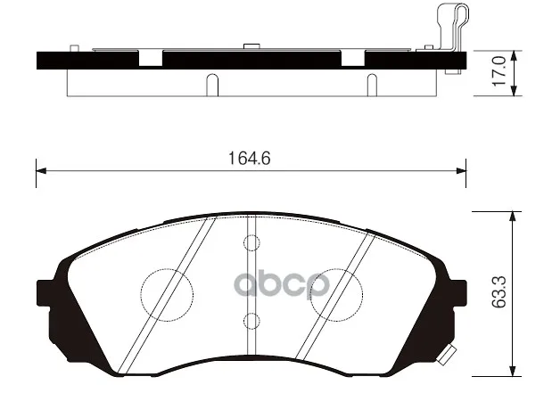 Колодки Тормозные Hyundai H1 02-/Kia Carnival 06- Передние Sangsin Brake Sp1238 Sangsin brake арт. SP1238
