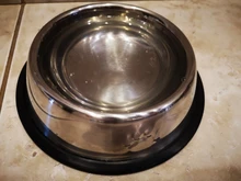 Bowls-Dish Pet-Bowl Water-Plate Stainless-Steel Travel Puppy-Dog Food-Feed Cat Non-Slip
