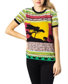 

Brand: Uneven- Genre: Girl Category: T-shirts & Tops- …Color: multicolour, Size: S