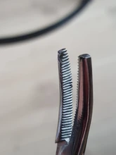 Oauee 12,5 16 18cm herramienta de mano fórceps hemostáticos para pelo pinza de pesca Alicates de bloqueo la depilación herramientas curvado/punta recta