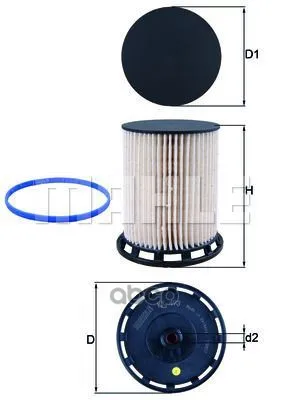 Фильтр Топливный Audi Q7 3.0d 15- Mahle/Knecht Kx493d Mahle/Knecht арт. KX493D