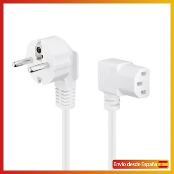 

EU 250V and 10A power cord, Europlug, IEC C13 Cable, for pc, printer, projector