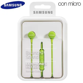 

Auriculares 3,5 mm Universal Original Samsung Verde (Jack 3,5mm) (Con Blister)