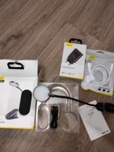 Baseus LED Clip Table Lamp Stepless Dimmable Wireless Desk Lamp Touch USB Rechargeable