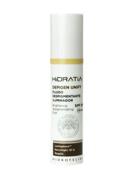 

Hydrotelial depilgen unify depigmenting fluid illuminator spf 50 + 50 ml clarifies and attenuates spots and hydrates the skin. Spf 50 +
