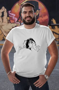 

Angemiel Wear Elıo Olıver White Men 'S Cotton Big Size T-Shirt