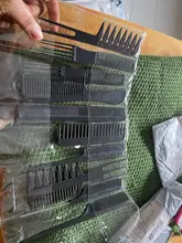 Juego de peine para el cuidado del cabello, 10 Uds., antiestático, grueso, fino, dentado, cola, ondas, peines, peine de estilismo profesional