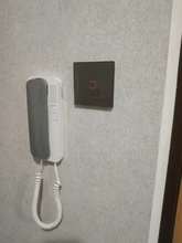 Glass-Switch-Panel Wall-Touch-Switch Minitiger White 1-Gang Crystal 1-Way Eu/Uk-Standard