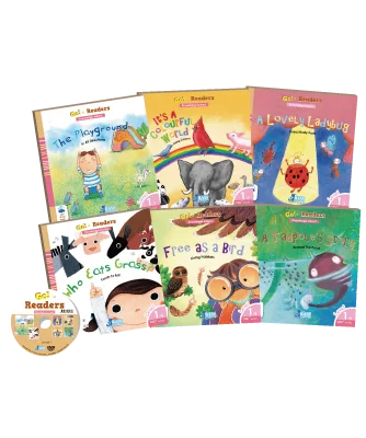 

RASS Go! Readers Level 1 (6 Books + 1 DVD + 1 Smart Pen)