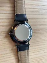 Reloj de lujo para hombre, cronógrafo de cuarzo, con esfera plateada dorada, estilo informal, Cuero Simple, nuevo, 2019