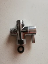 Faucet Spray-Nozzle-Converter Valve Diverter Water-Splitter Shower Bathroom Brass 