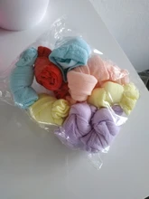 10 pares de los niños calcetines finos de verano sección de los niños de verano Calcetines de bebé del caramelo de los niños de color es corta