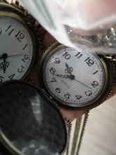 Reloj de bolsillo para hombre y mujer, cronógrafo analógico con colgante, cadena de regalo