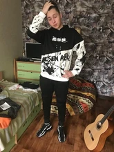 Sudaderas con capucha para hombre, ropa informal japonesa, Top y parte inferior, moda de costura, primavera y verano, novedad de 2021