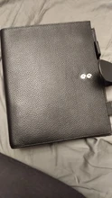 Moterm-Agenda de anillos de lujo con carpeta de anillos plateados, organizador de Agenda, diario, Bloc de notas, cuaderno de bocetos, A5, 30 MM, nueva serie