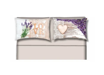 

Full bed sheets 100% cotton line Grafic design lavender
