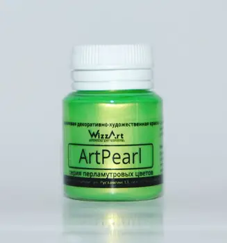 

Paint artpearl, chameleon, light green 40 ml Wizzart