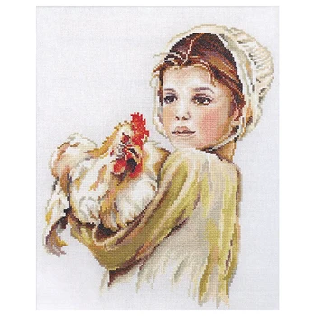 

M351 set for embroidery RTO 'proud beauty', 30x40 cm