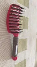 Hair-Brush Massage-Comb Salon Hairdressing-Styling-Tools Detangle Curly Girls Women Wet