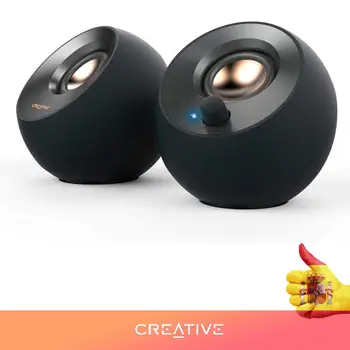 

Creative Pebble V2-speakers desktop power USB-C 2.0, 3.5mm AUX input, up to 8 W power RMS PC