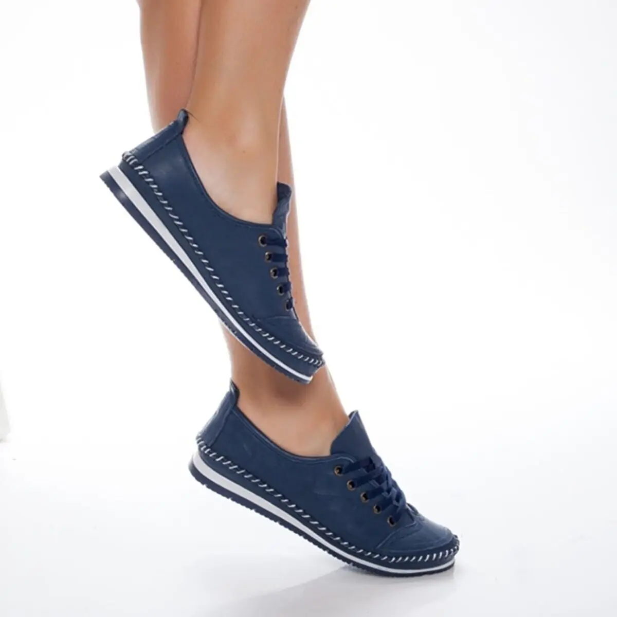 Multicolored Flat Shoes Genuine Leather 2022 Summer Fashion Light Comfortable Sweatproof Stylish Soft Thermo Sole