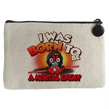 

Purse I was born to be to deadly enemy spoof Baby Darth Maul