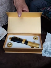 Pluma de ácido hialurónico de alta presión 2 en 1, metal de alta densidad para inyección de labios antiarrugas, pistola de hialurón, atomizador