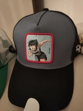 Gorra de malla con estampado de capitán tsuasa para hombre y mujer, gorro de malla con estampado de Anime, Snapback, Gorra de béisbol de algodón, Hip Hop, unisex