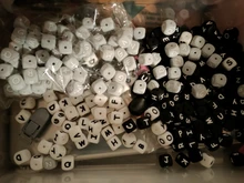 Kovict-Cuentas de silicona en forma de letras para mordedores de bebés, cuentas para mordedores de bebés, nombre personalizado, bricolaje, alfabeto, masticación de roedores, 12mm, 100 Uds.