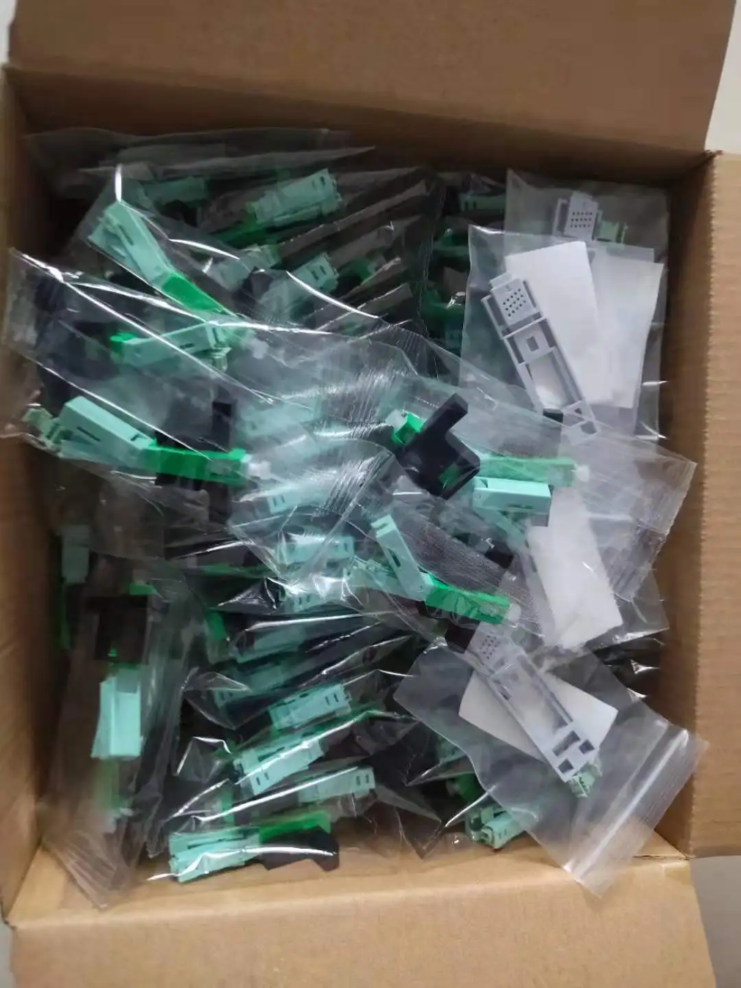 Yixton 50/100/200 PCS 53MM SC APC Fast Connector Field Connector SM FTTH Optical Fiber connector 53mm apc free shipping