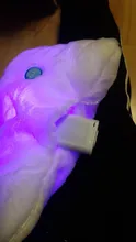 34CM Creative Toy Luminous Pillow Soft Stuffed Plush Glowing Colorful Stars Cushion Led