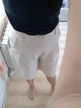 Trousers Short-Pants Wide-Leg Lizkova Korean White High-Waist Summer Casual Women 