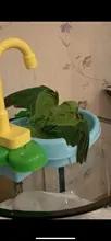 Pool Fountains Bath-Tub Birds Toy Sink Pet-Parrots Play Kitchen House Multipur with Faucet