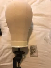 Alileader-Cabeza de Maniquí de entrenamiento, cabeza de bloque de lienzo, soporte para pelucas, envío gratis, Porta agujas