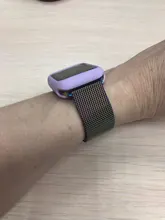 Caja de dulces para Apple Watch SE 6 5 4 44mm 40mm, cubierta protectora suave, carcasa de silicona para iWatch series 2 3 42MM 38MM