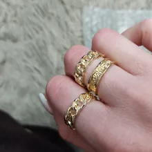 DIEZI-Conjunto de anillos para articulaciones estilo Hip Hop para mujeres y niñas, sortijas bohemias, Color dorado, Estilo Vintage