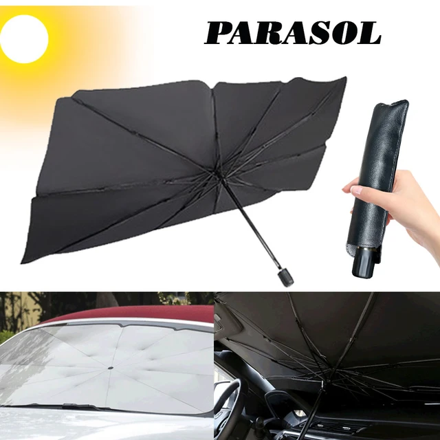 Parasol de Voiture Parapluie de Pare-Brise Pliable Pare-Soleil