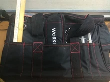 WORKPRO-Bolsas de herramientas de electricista a prueba de agua, bolso portátil impermeable, sirve como organizador de herramientas de lona, para la instalación de reparación HVAC