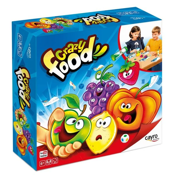 Настольная игра Crazy Food Cayro (ES-EN-FR-IT-PT-GR) | Игрушки и хобби