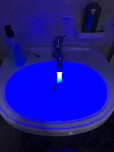 LED grifo de agua de grifo de la boquilla/RGB/múltiples colores modificación automática de agua baño caños para grifo de cocina Accesorios