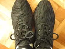 Oyeelin-Zapatillas deportivas para mujer, zapatos de malla transpirables con cordones, para baile, con amortiguación, para Fitness