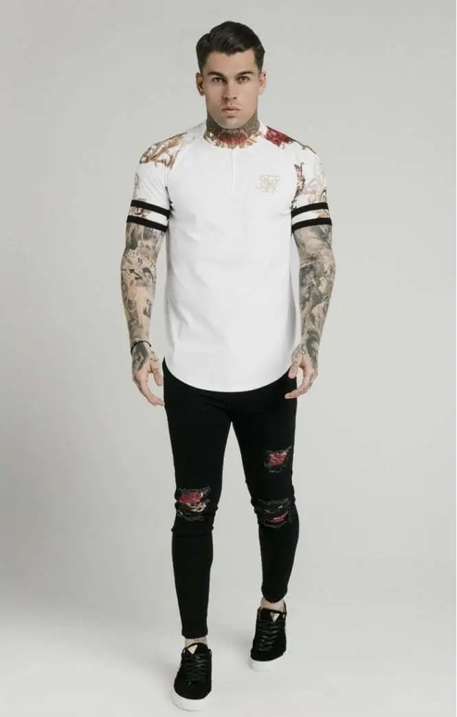 SikSilk Dani Alves Бейсбольная Футболка мужская|Футболки| |