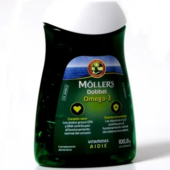 

Mollers Dobbel-Omega-3; 112cápsulas 600 mg.