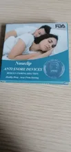 Pinza magnética de silicona para dejar de roncar, bandeja para dormir, dispositivo de protección de Apnea de sueño, dispositivo nocturno con funda