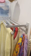 Hanger Towel-Rack Storage-Shelf Shower-Holder Bathroom-Accessories Folding Wall-Organizer
