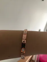 Pulseras y brazaletes de acero inoxidable para mujer, brazalete abierto, de cristal, joyería de lujo para boda, 17CM