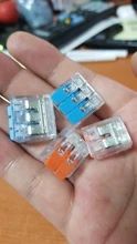 Wire-Connector Plug-In-Wire-Terminal Orange Universal Mini 25/50/100pcs