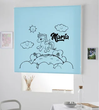 

Blind Iroa customizable Child/Unicorn Maria! ROLLER BLINDS TRANSLUCENT! (SKY BLUE 100X175)